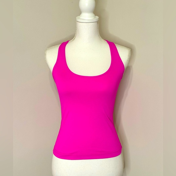 lululemon athletica Tops - Lululemon Hot Pink Racerback Tank